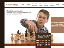 Tablet Screenshot of chess-steps.com